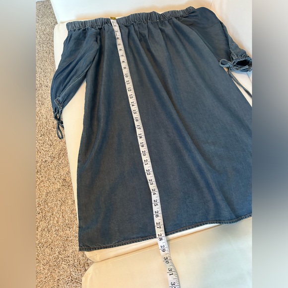 Saks Fifth Avenue chambray dress - Picture 8 of 15